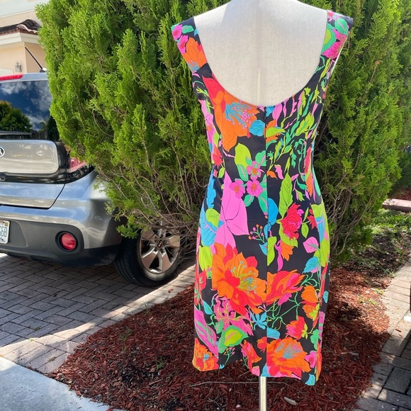 Vintage Gai Mattiolo Floral Print Dress - Picture 4 of 8